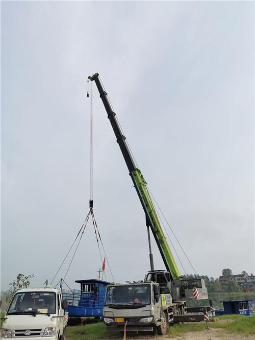 焦作市桥梁建设吊装案例