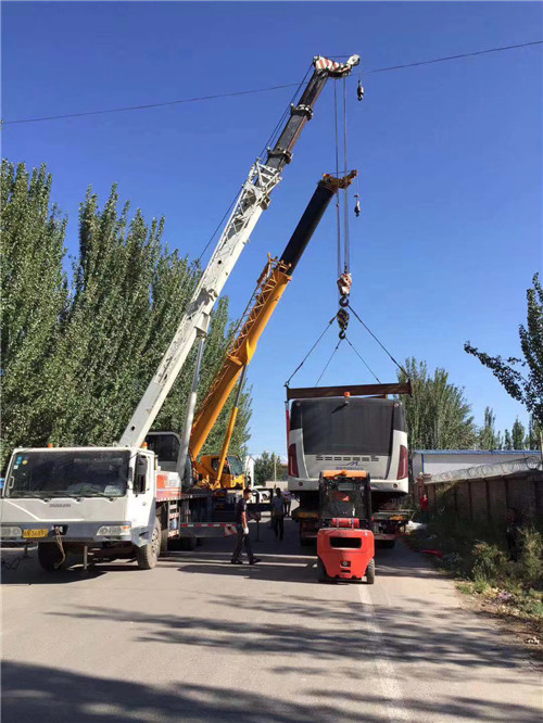 焦作市港口集装箱搬运案例